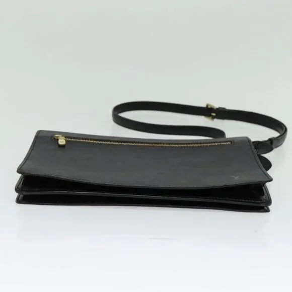 LOUIS VUITTON Epi Angian Shoulder Bag 2way Black